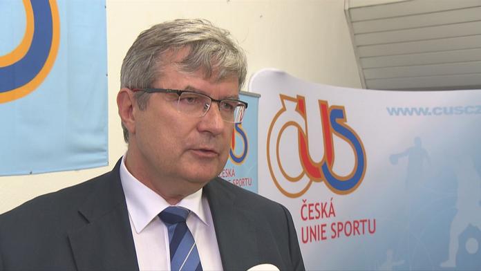Předseda České unie sportu Miroslav Jansta