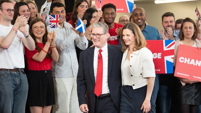 Vítěz britských voleb, labourista Keir Starmer