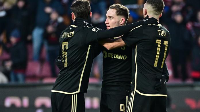 Sparta porazila osmifinalistu LM. Kodaň po ostrém faulu Vavra dohrávala v deseti