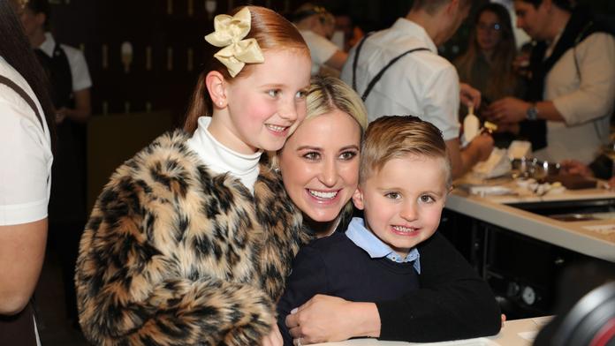 Roxy Jacenko s dcerou Pixie Curtis a synem Hunterem Curtis
