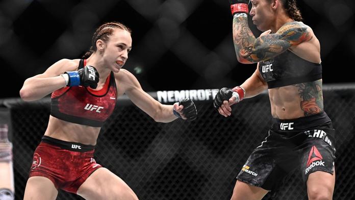 Pudilová šla v kleci vždy na krev. Podívejte se na její UFC kariéru