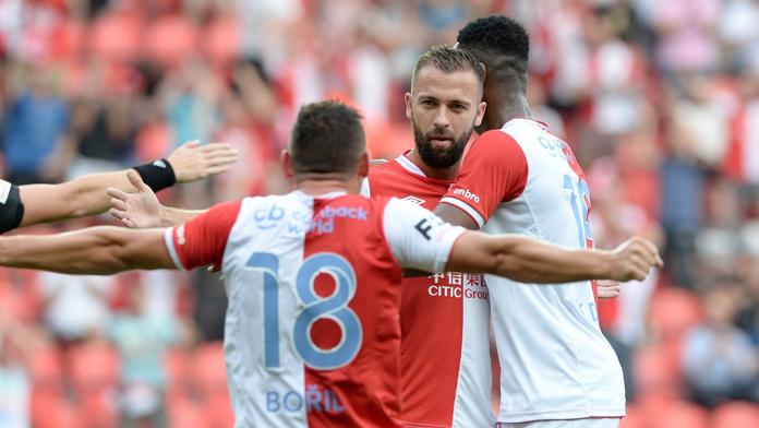 Další pokus o Ligu mistrů: Slavia s Kyjevem zachránila aspoň remízu