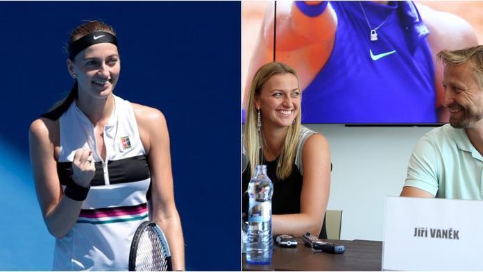 Přerostl tenis v něco víc? U Kvitové přespal její rozvádějící se trenér