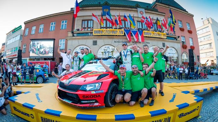 Triumf značky ŠKODA na Barum rally: Kopecký obhájil titul!