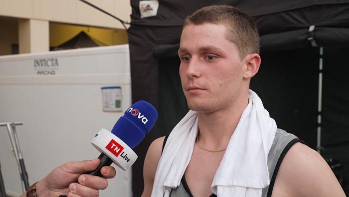 Nedalo se moc předjíždět, řekl Staněk po sprintu. Stěžoval si na velké horko