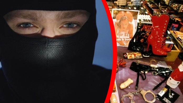 PODIVNÁ LOUPEŽ! Zloděj vtrhl do sexshopu! Moc dlouho se nezdržel!