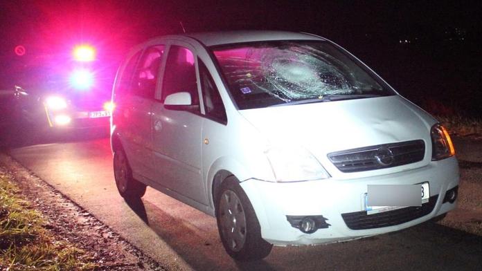 Řidička srazila chodce, ten nakonec z nemocnice putoval do policejní cely