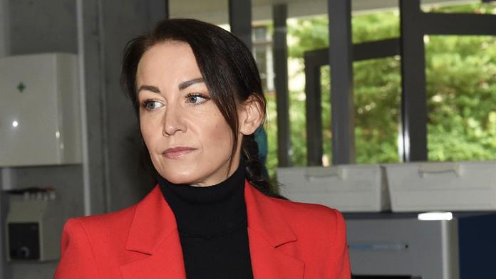Agáta Hanychová u soudu, 28. 5. 2025