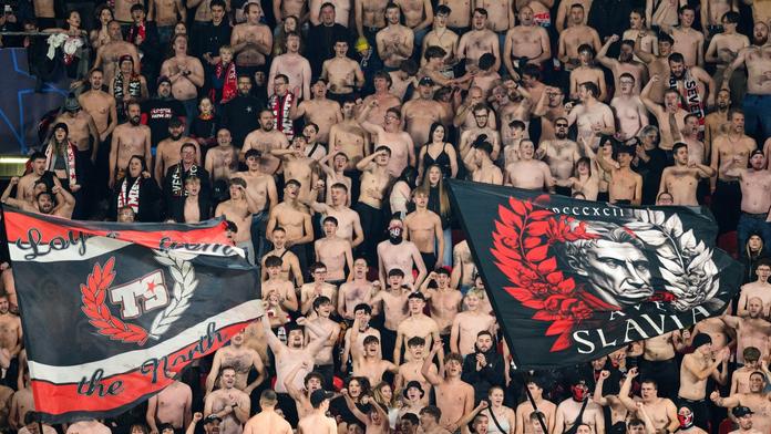 Fanoušci fotbalové Slavie
