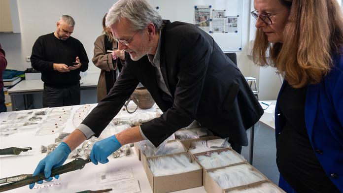 Nález archeologických artefaktů v Německu