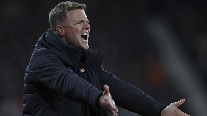 Trenér Newcastlu Eddie Howe