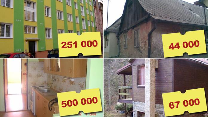 STÁT ROZPRODÁVÁ MAJETEK. Byty a domy už za 250 tisíc!