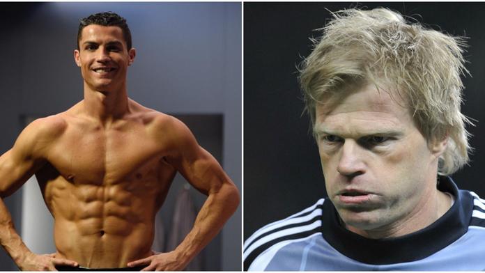 Kahn o Ronaldovi: Prsa své ženy vídám míň než tvé břišáky!