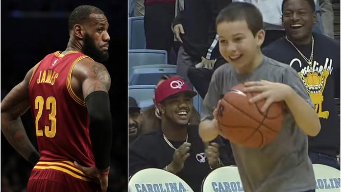 Kam se hrabou hvězdy NBA? Tenhle kluk je jinde! VIDEO