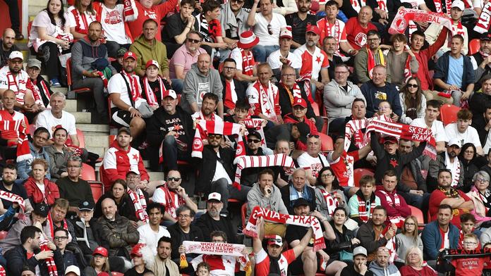 Fanoušci fotbalové Slavie