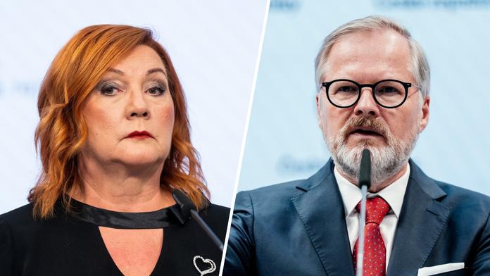 Vláda schytává kritiku kvůli rozpočtu. Brutálně nezodpovědné, zuří Fiala