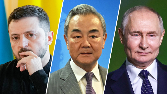 Volodymyr Zelenskyj, Wang I, Vladimir Putin