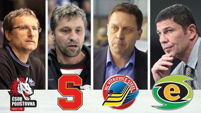 EXTRALIGOVÝ REKORD: Během jednoho dne čtyři noví hokejoví trenéři!