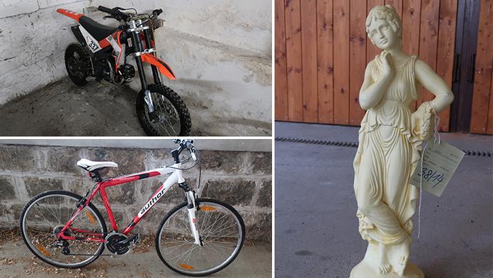 Město se zbavuje nevyzvednutých věcí, k mání jsou kola i motorky