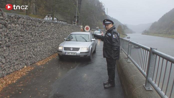 Silnice z Hřenska do Německa zůstane uzavřena do konce ledna