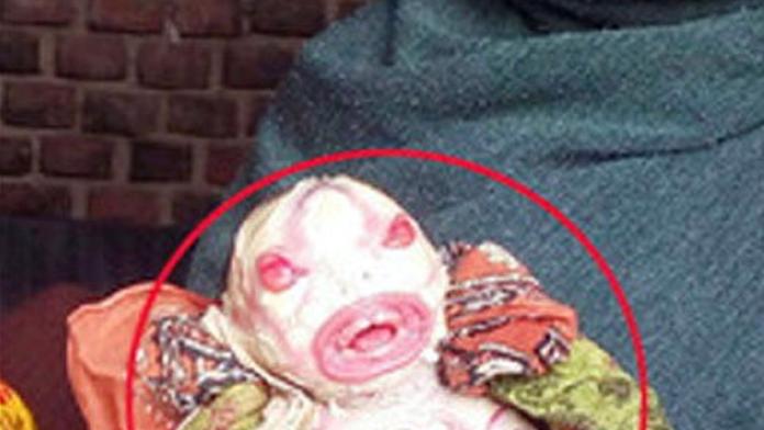 Při pohledu na dítě se zhroutila! Ženě se narodil "mimozemšťan"
