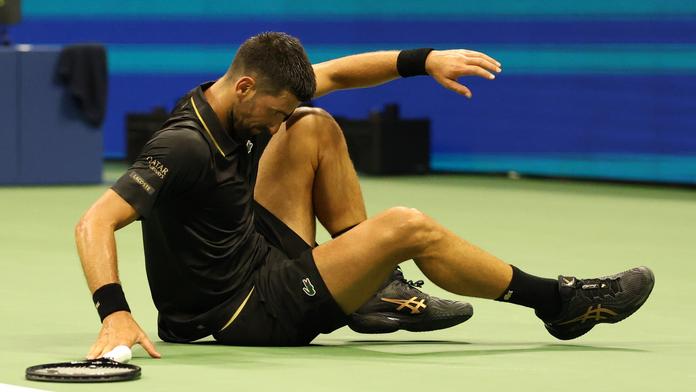Byl to boj o přežití, přiznal Djokovič. V 1. kole US Open měl nečekané problémy