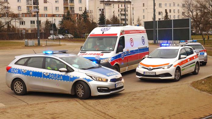 Záchranné služby Krakowě