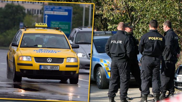 Pražská policie odložila vyšetřování přepadení taxikáře! VŠE SI VYMYSLEL!