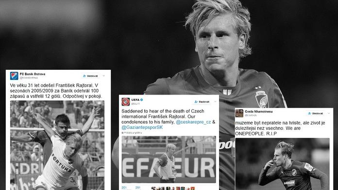 Vzkazy pro Františka: Truchlí spoluhráči, soupeři i celá UEFA
