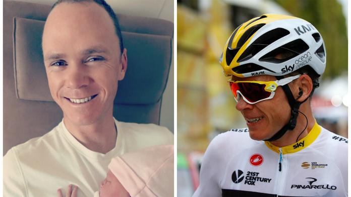 Froome mazal z Paříže rovnou k porodu: Má krásnou holčičku!