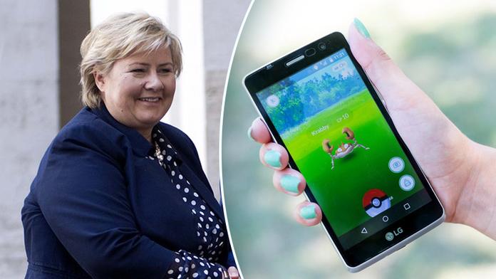 Norská premiérka lovila při jednání pokémony. A ne poprvé