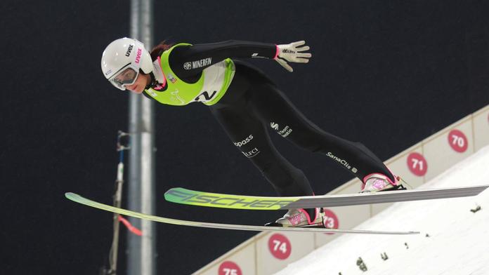 Slovenská skokanka na lyžích Kira Mária Kapustíková