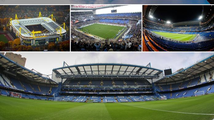 Chelsea je až na 79. místě! Kdo má ale největší stadion v Evropě?