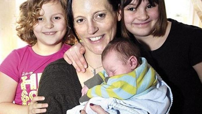 Porodila, a pak uvařila štědrovečerní večeři