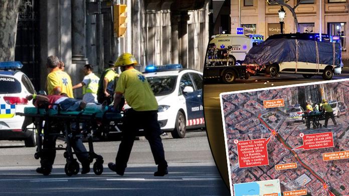 Slunečný den se změnil v peklo! DETAILY masakru v Barceloně