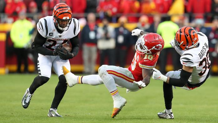 Bengals zastavili Mahomesův smrtící útok a v Super Bowlu si zahrají s Rams