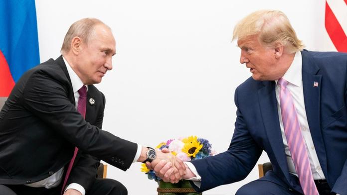 Vladimir Putin a Donald Trump