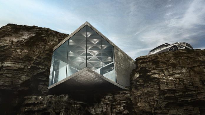 Originální dům ve skále nabídne dechberoucí výhled! GALERIE
