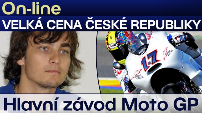 ON-LINE GRAND PRIX ČR: ABRAHAM domácí závod nedokončil. Vyhrál Stoner
