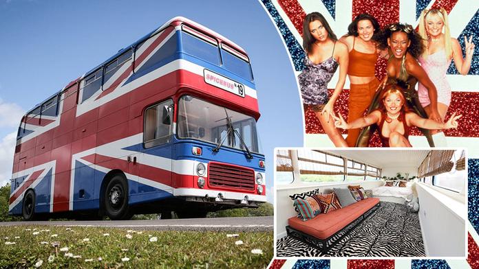 Luxusní autobus řídila skupina Spice Girls! Teď je k pronájmu