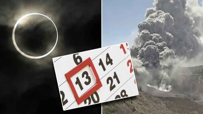 Pátek 13.: Probudila se sopka a za týden přijde zatmění! VIDEO