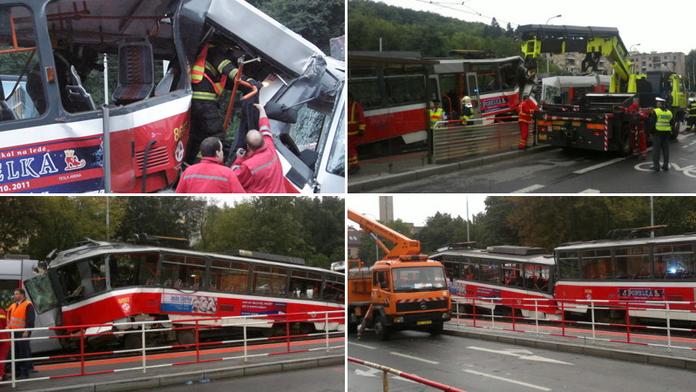 SMRT ŘIDIČE TRAMVAJE: Nepřežil srážku na Plzeňské ulici