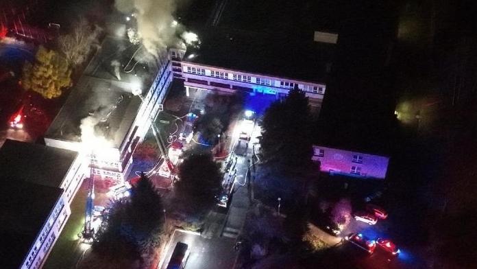Školu ve Zlíně měl někdo zapálit, hrozí mu vězení. Policie uvolnila další informace