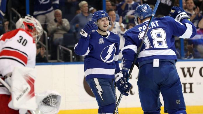 Palát přihrál na gól, ale Tampa vysoko podlehla Calgary