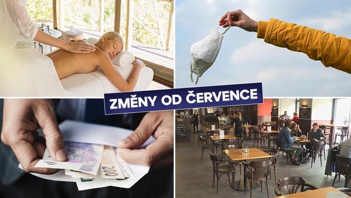 Otevíračky hospod a roušky! Co vše se od července změní? PŘEHLED