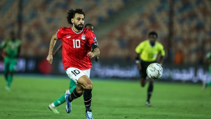 Mohamed Salah v reprezentačním dresu Egypta