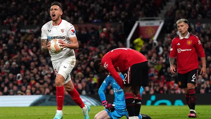 Manchester neudržel dvougólové vedení. Sevilla srovnala dvěma vlastními góly