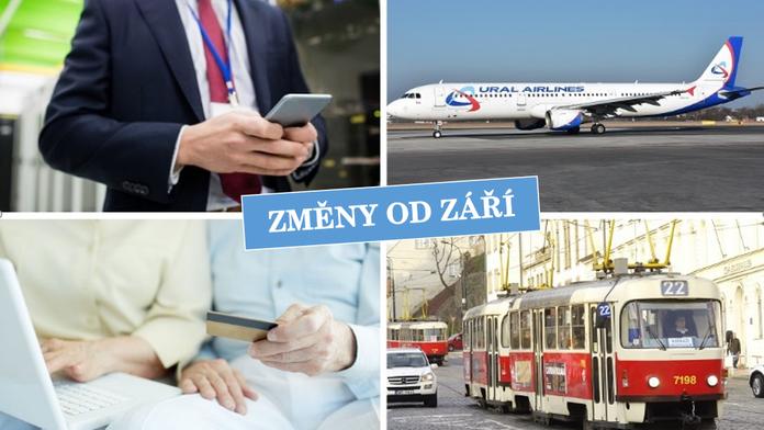 Neomezená data či nové jízdní řády: Tyto změny nás čekají v září!
