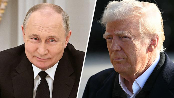 Vladimir Putin a Donald Trump