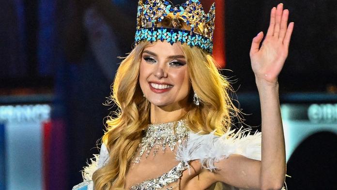 Vítězka Miss World 2024 Krystyna Pyszková